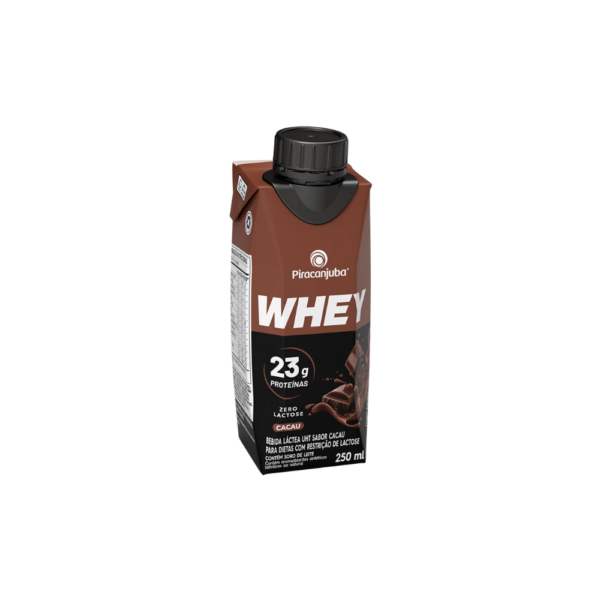BL.WHEY CACAU PIRACANJUBA CX.12X250ML. REF-1616