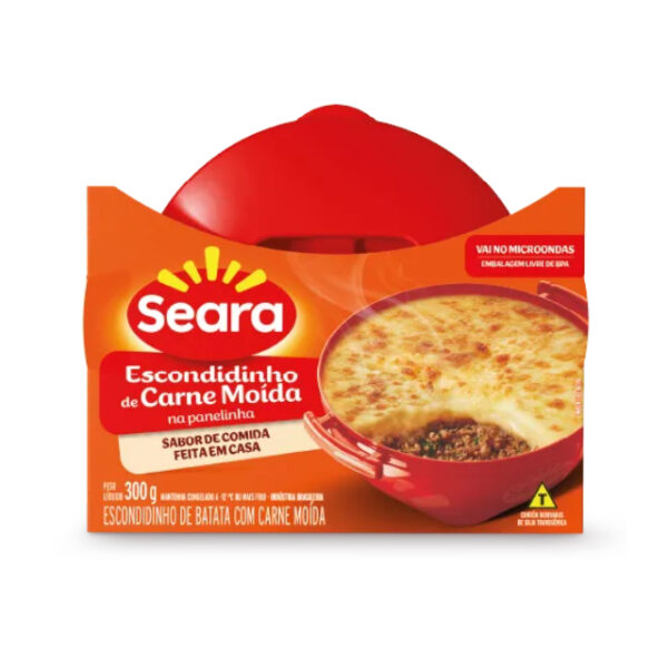 ESCONDIDINHO CARNE MOIDA SEARA CX.12X300GR. REF-1698