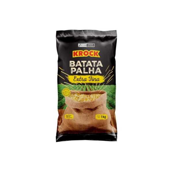 BATATA PALHA EXTRA FINA KROCK 10X1KG. REF-1043