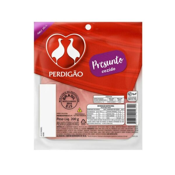 PRESUNTO FATIADO PERDIGAO CX.20X200GR. REF-1491