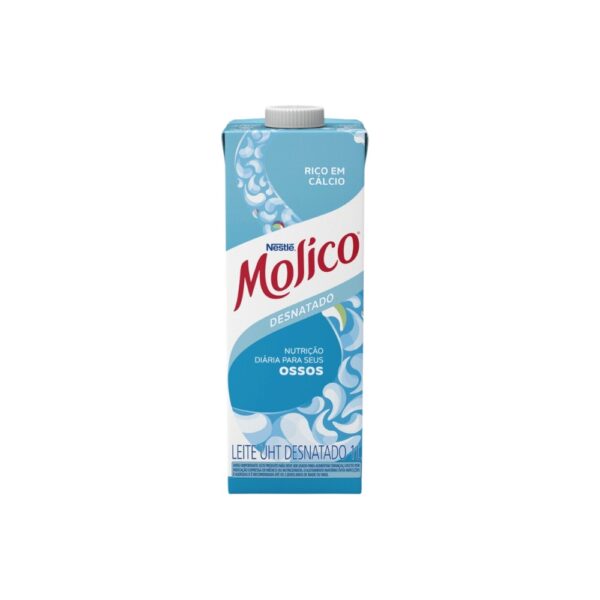 LEITE DESNATADO MOLICO CX.12X1LT. REF-1522