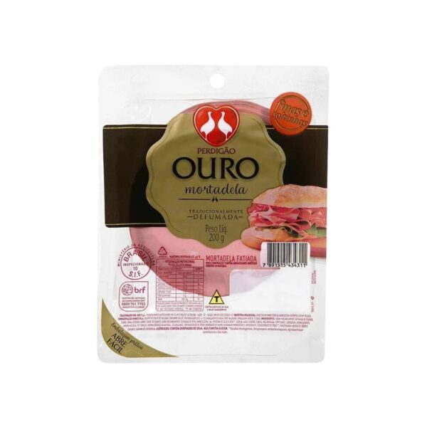 MORT. OURO PERDIGAO FATIADA CX.20X200GR. REF-788