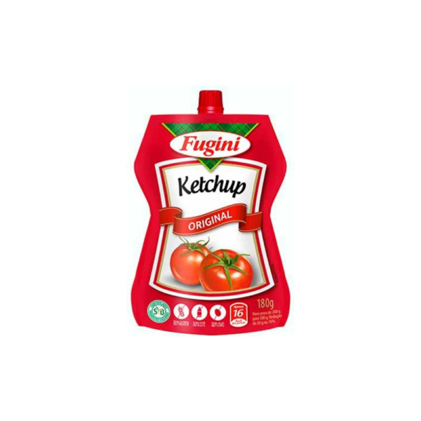 KETCHUP TRAD. FUGINI POUCH CX.32X180GR.-REF-1769